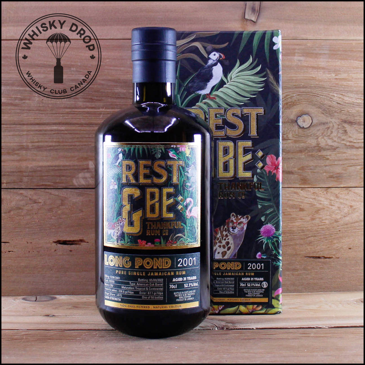 Rest & Be Thankful Long Pond Crv 2001 Whisky Drop