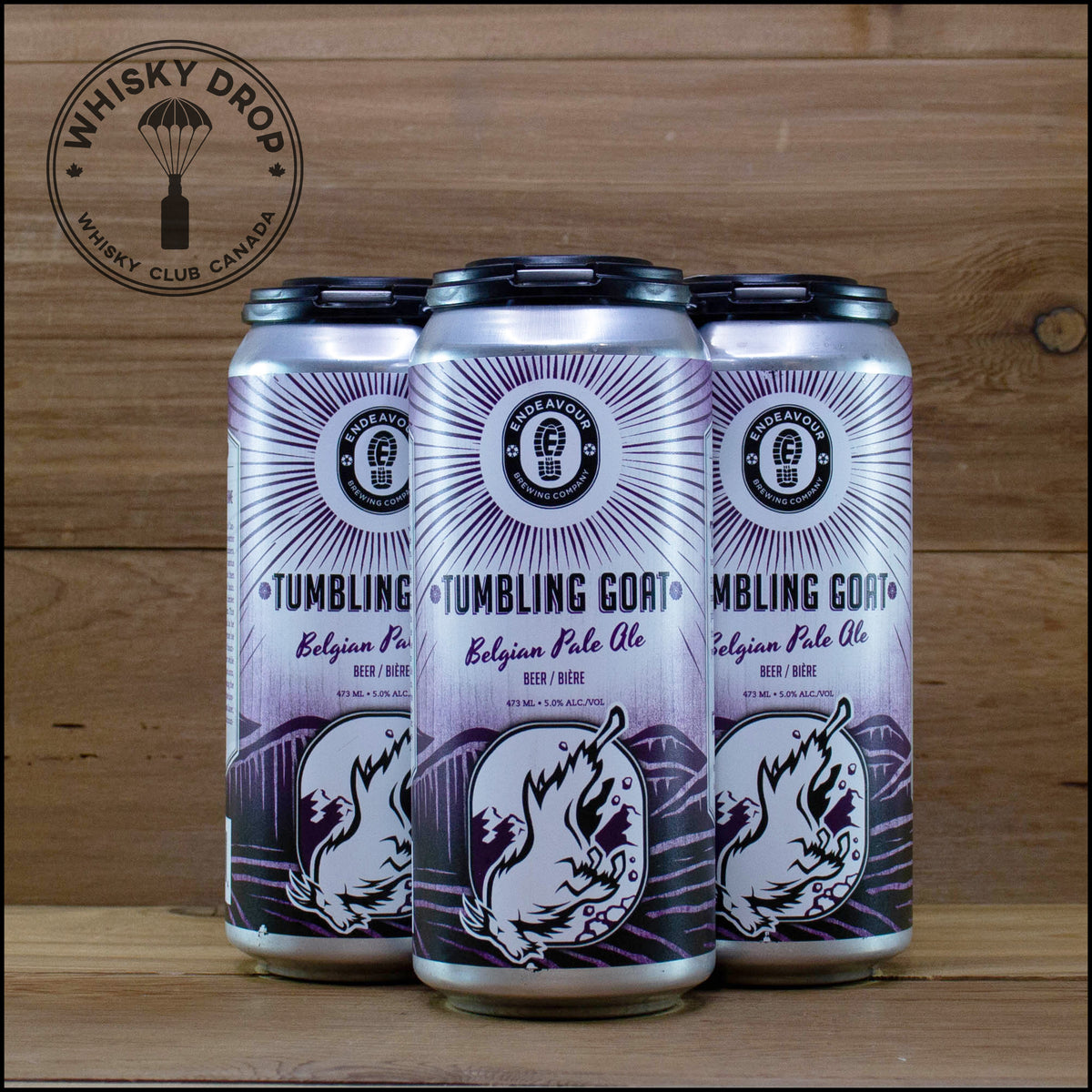 Tumbling Goat Pale Ale Endeavour Brewing Whisky Drop