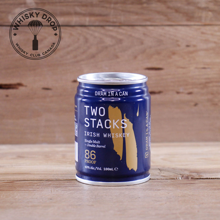 Two Stacks "Dram in a Can" Double Barrel -Single Can