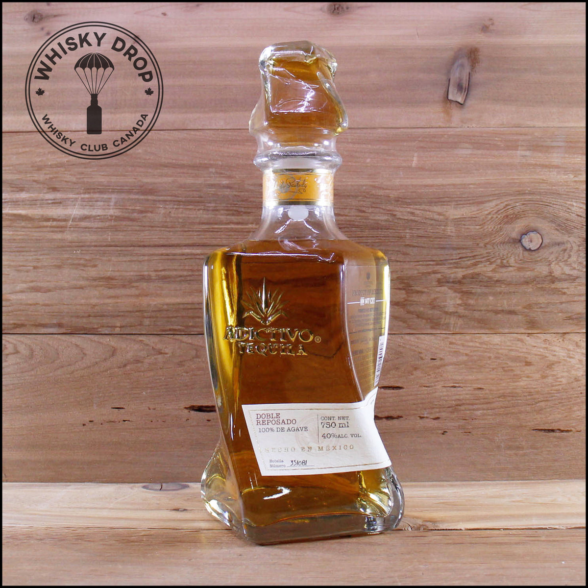 Adictivo Tequila Doble Reposado Whisky Drop