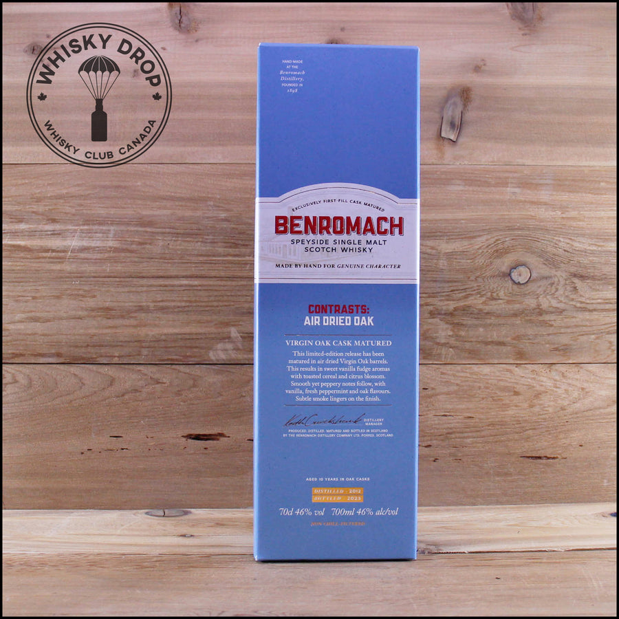 Benromach Air Dried Oak 2012