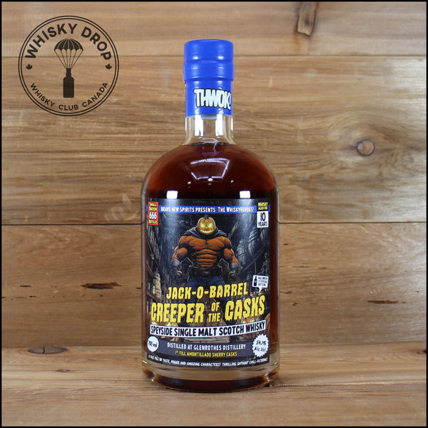 Brave New Spirits (BNS) WhiskyHeroes "Jack O Barrel" Glenrothes 10 Year