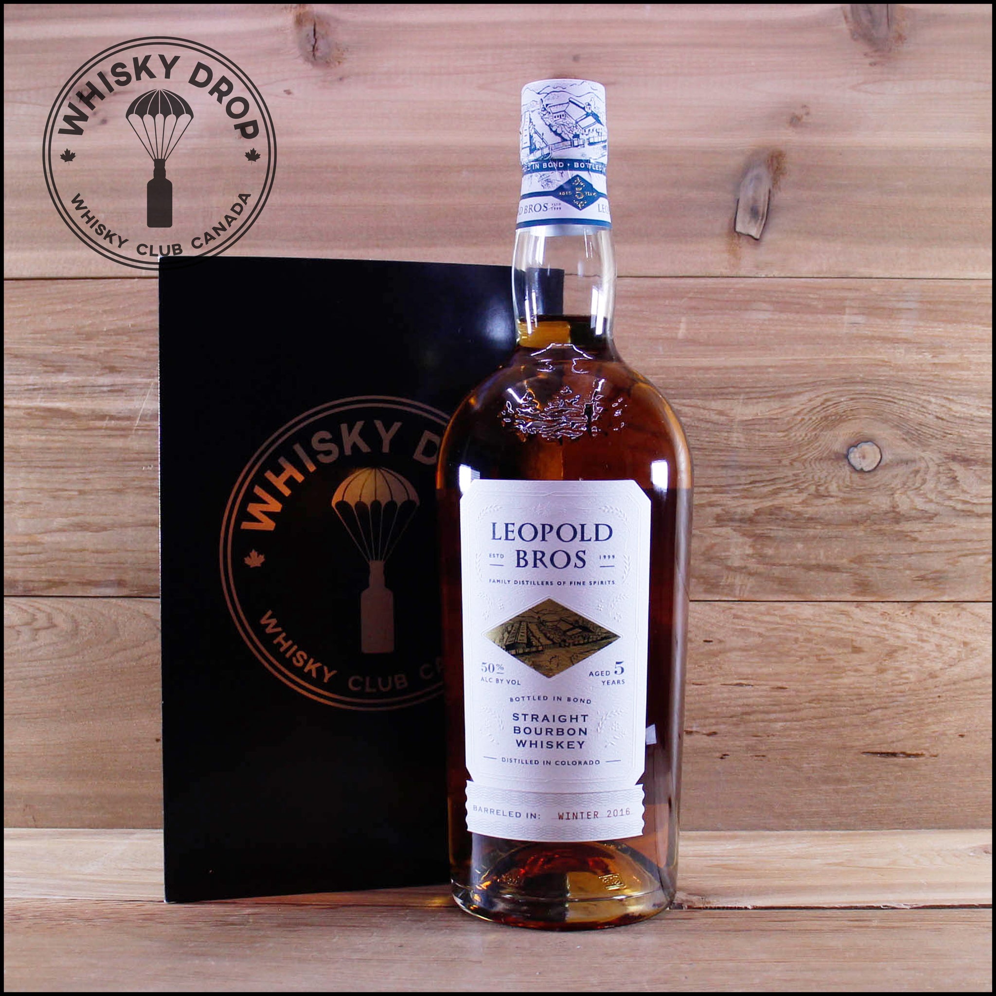 Leopold Brother's 5 Year Old Bourbon 'Bottled in Bond' Whisky Drop