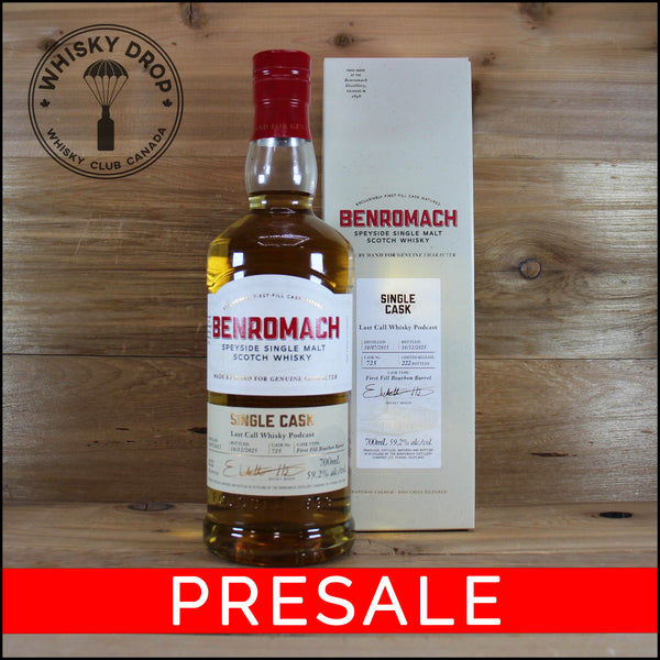 Benromach Single Cask #725 2015 (Last Call Whisky Podcast)
