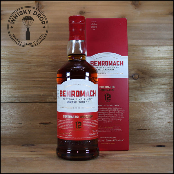 Benromach Contrasts Unpeated 12 Year Sherry Cask