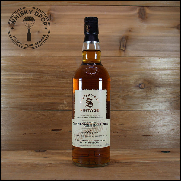 Signatory Vintage Cameronbridge 2009 100 Proof Single Grain