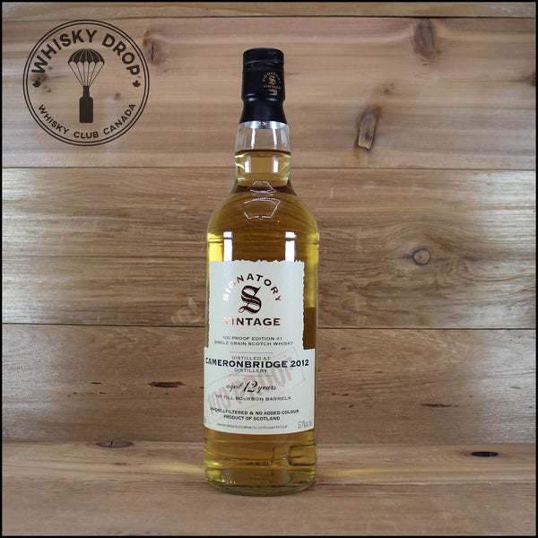 Signatory 100 Proof Cameronbridge 2012