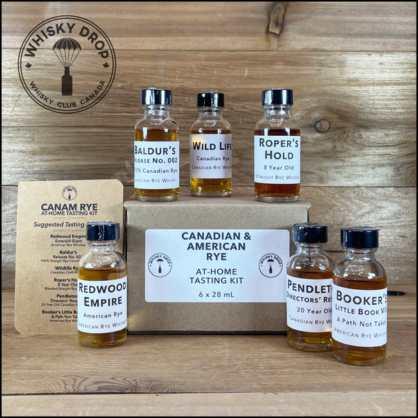 Canadian and American Rye Tasting Kit (6 x 28 mL)