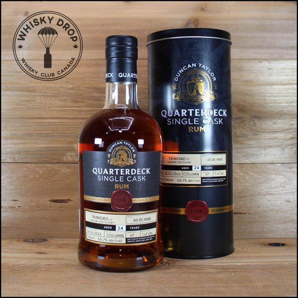 Quarterdeck Trinidad Rum The Caroni Distillery