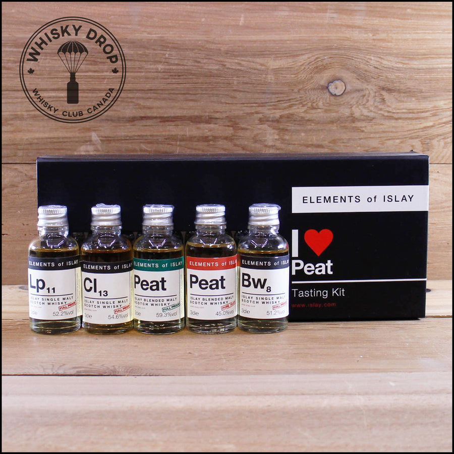 Elements of Islay 'I Love Peat' Tasting Kit