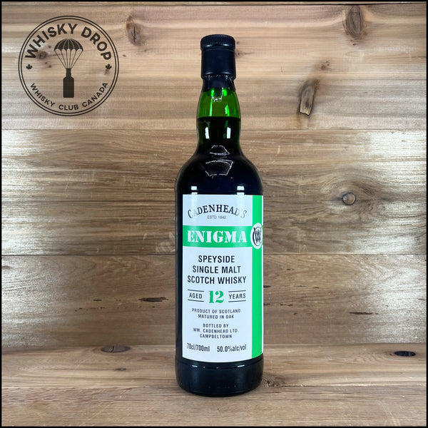 Cadenhead Enigma Speyside 12 Year Old