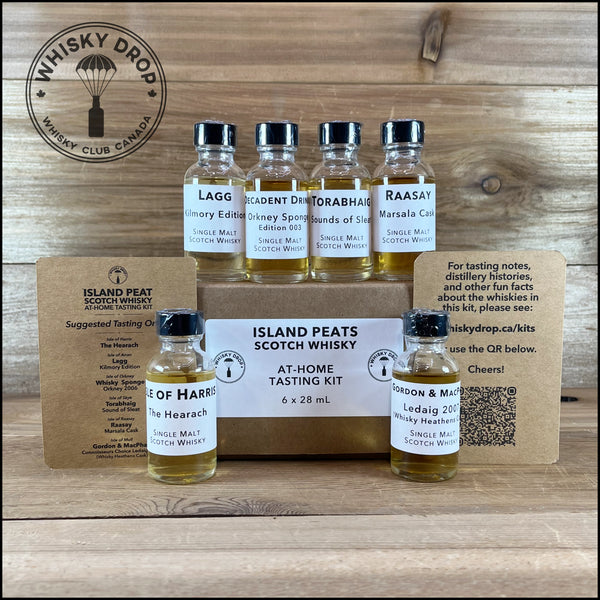 Island Peat Scotch Whisky Tasting Kit (6 x 28 mL)