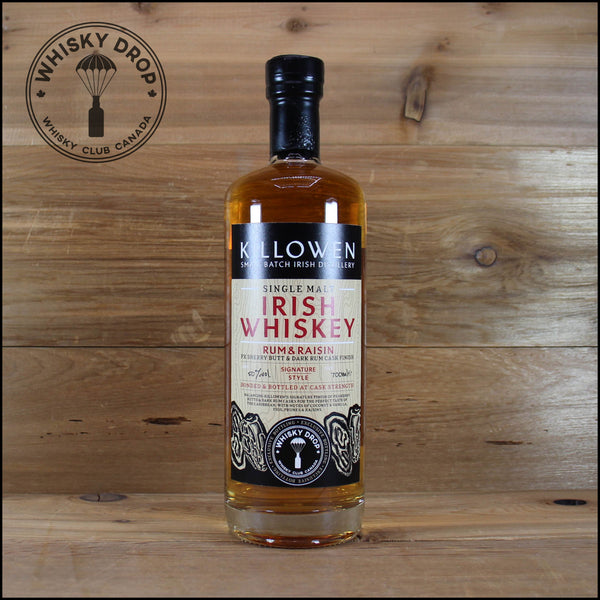 Killowen Rum & Raisin Whisky Drop Exclusive