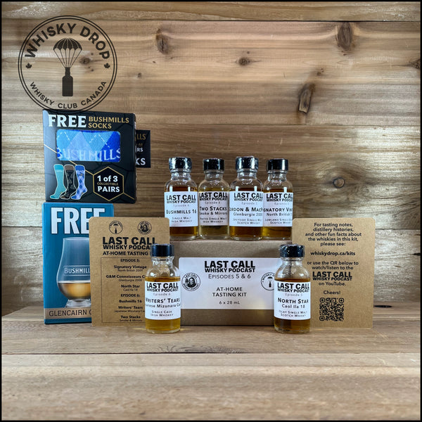 Last Call Whisky Podcast Tasting Kit (Episodes 5 & 6) (6 x 28 mL)