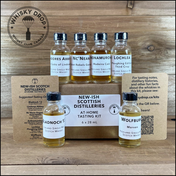 New-ish Scotch Distilleries Tasting Kit (6 x 28 mL)