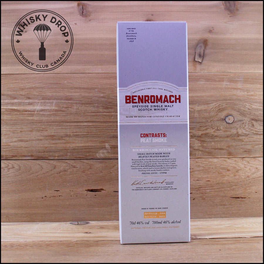 Benromach Peat Smoke - Bourbon Cask Matured 2014