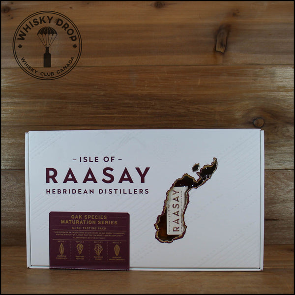Raasay Single Malt Scotch Oak Species Tasting Pack (4 x 50 mL)