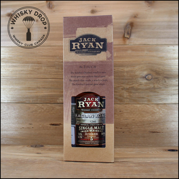 Jack Ryan Raglan Road 5 Year Irish Whiskey
