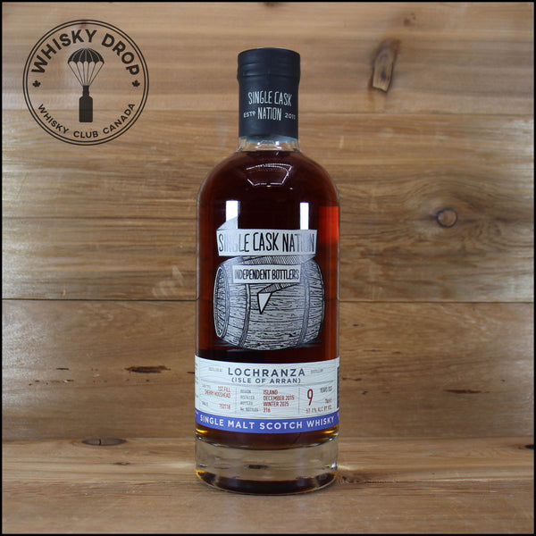 Single Cask Nation (SCN) Lochranza (Arran) 9 Year