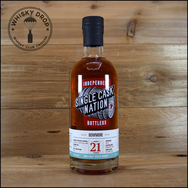 Single Cask Nation (SCN) Bowmore 21 Year