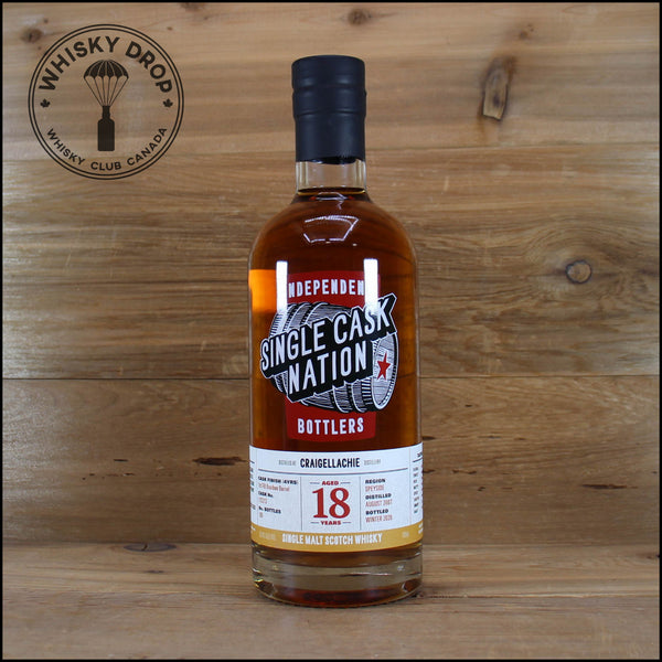 Single Cask Nation (SCN) Craigellachie 18 Year