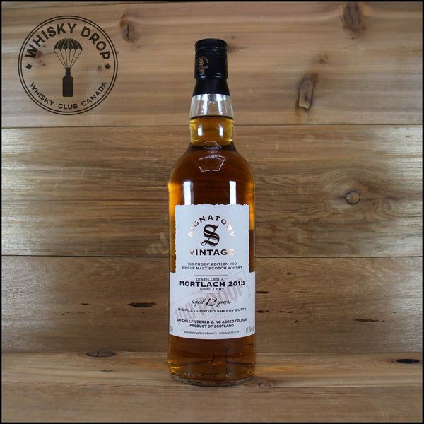 Signatory 100 Proof Mortlach 2013