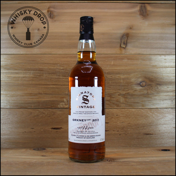 Signatory Vintage 100 Proof Edition #59 Orkney 2011 Palo Cortado