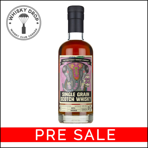 That Boutique-y Whisky Co. (TBWC) Dunbarton 33 year