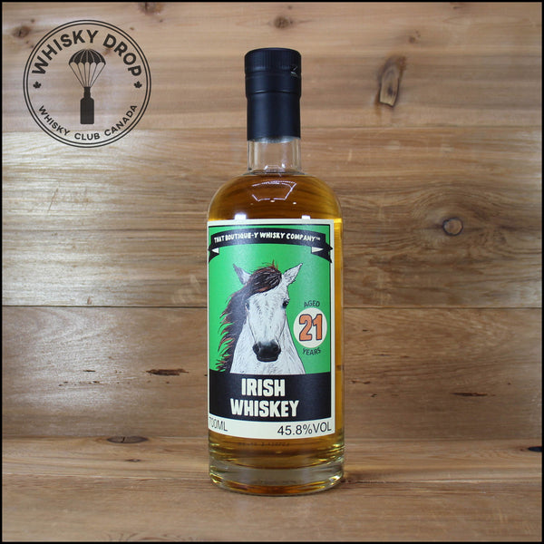 That Boutique-y Whisky Co. (TBWC) 21 Year Old Irish Whiskey