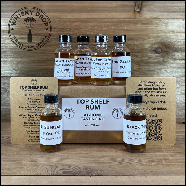 Top Shelf Rum Tasting Kit (6 x 28 mL)
