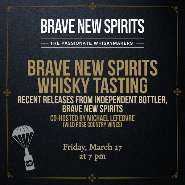 Brave New Spirits Scotch Whisky Tasting