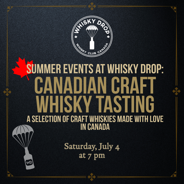 Canadian Craft Whisky Tasting
