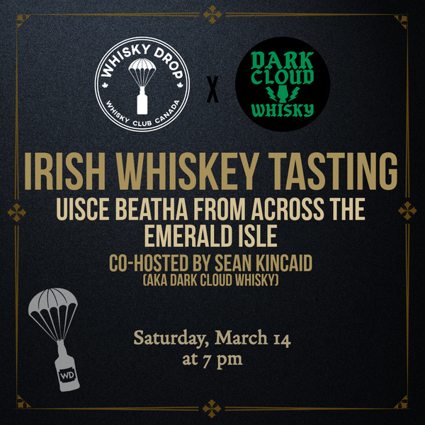 St. Paddy's Day Irish Whiskey Tasting with Sean Kincaid