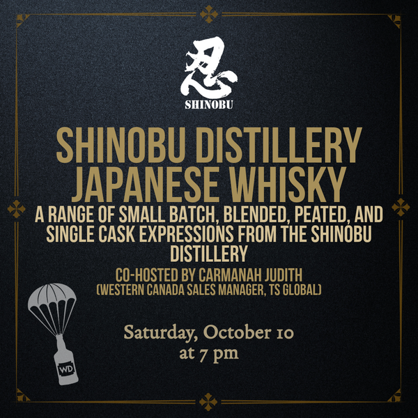 Shinobu Japanese Whisky Tasting