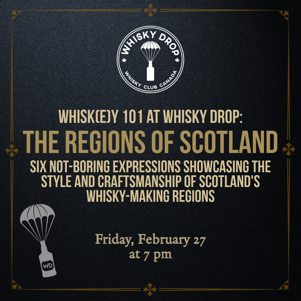 Whisky 101: The Regions of Scotland Tasting