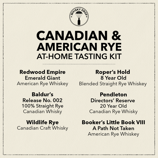Canadian and American Rye Tasting Kit (6 x 28 mL)