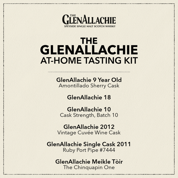 The GlenAllachie Tasting Kit (6 x 28 mL)