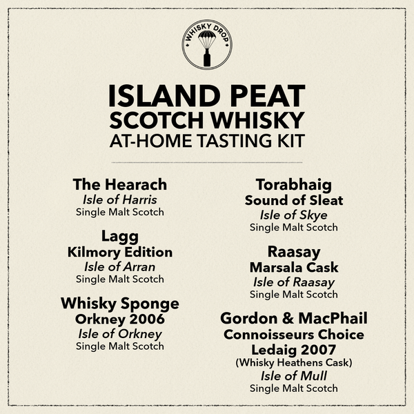 Island Peat Scotch Whisky Tasting Kit (6 x 28 mL)