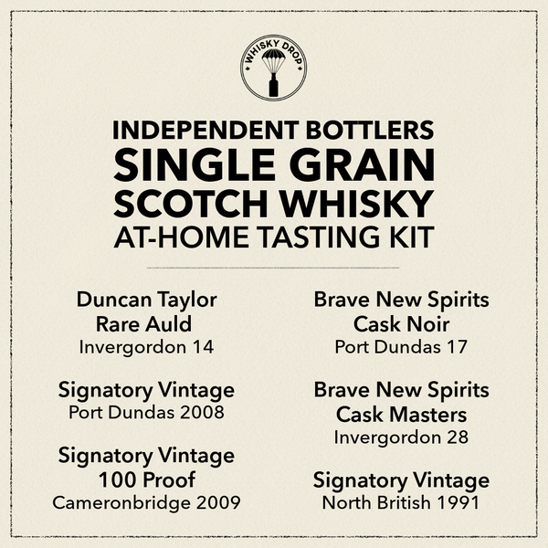 Independent Bottlers Single Grain Scotch Whisky Tasting Kit (6 x 28 mL)