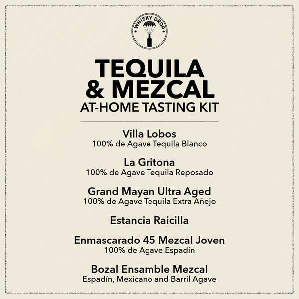 Tequila and Mezcal Tasting Kit (6 x 28 mL)