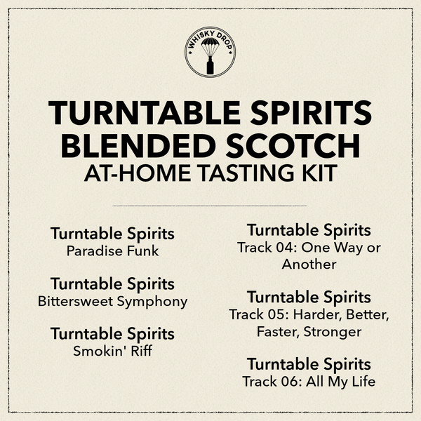 Turntable Spirits Blended Scotch Whisky Tasting Kit (6 x 28 mL)