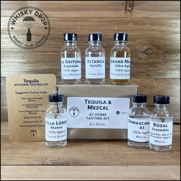 Tequila and Mezcal Tasting Kit (6 x 28 mL)