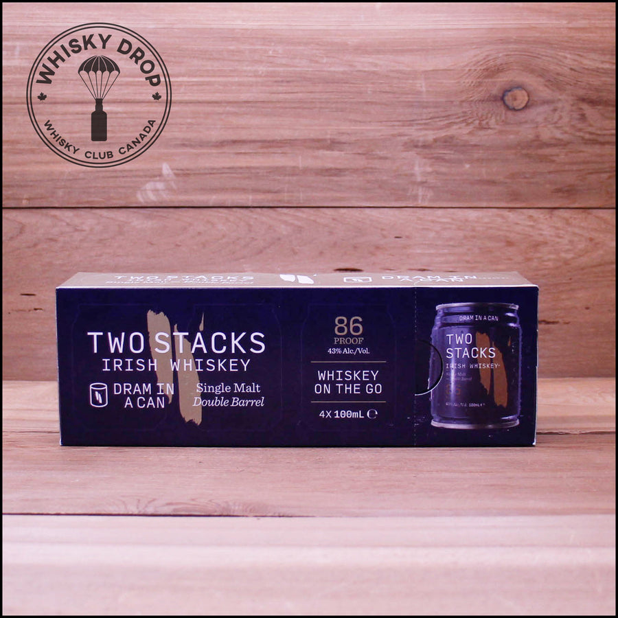 Two Stacks "Dram in a Can" Double Barrel - Whisky Drop