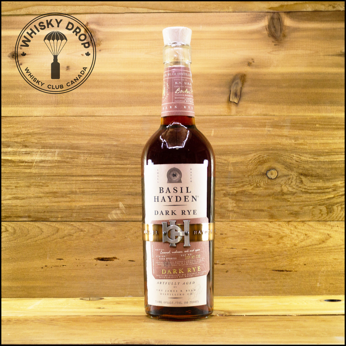 Basil Hayden's Dark Rye Whisky Drop