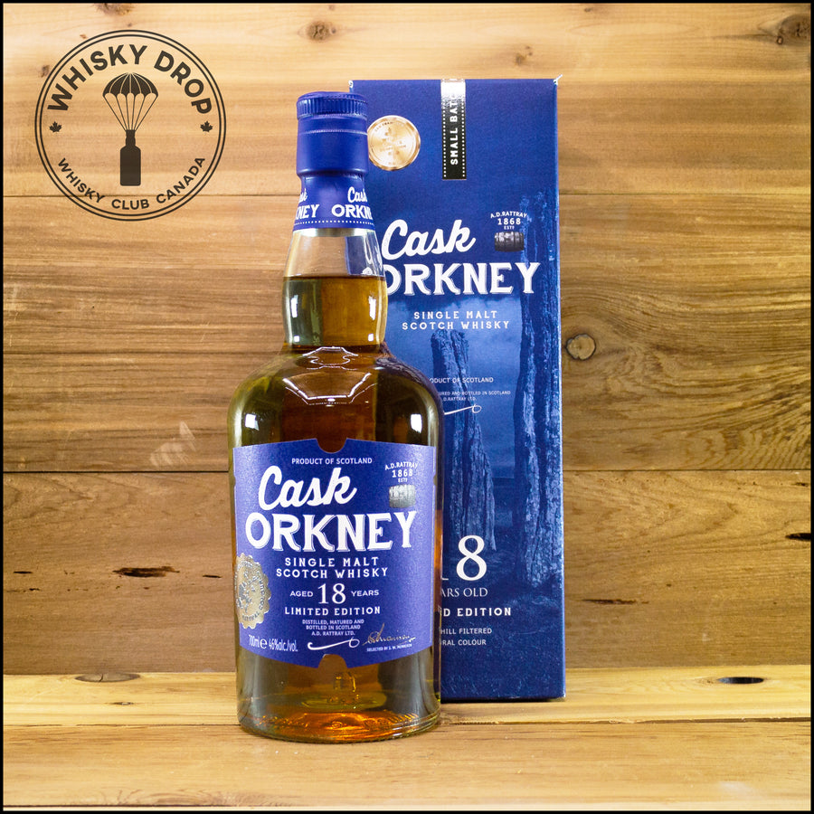 A.D. Rattray Cask Orkney 18 Year Old - Whisky Drop