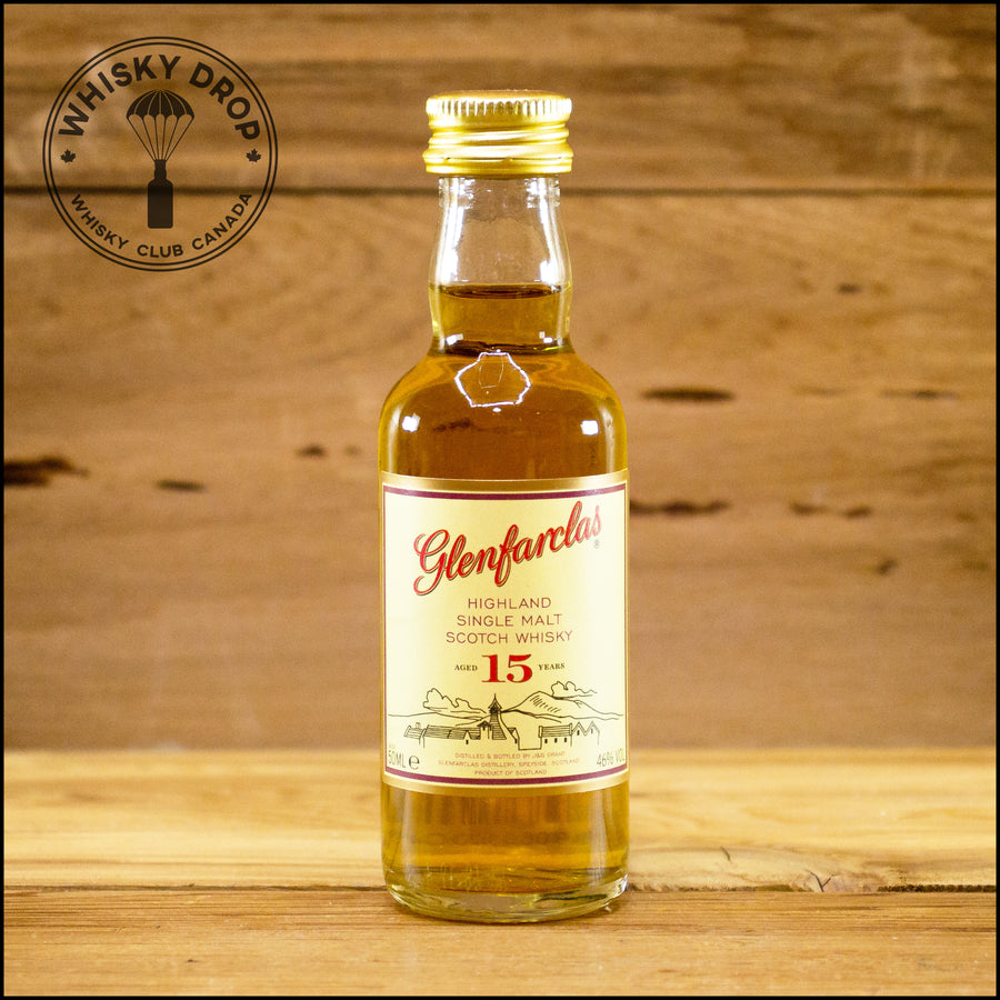 Glenfarclas 15 Year Old - 50ml - Whisky Drop