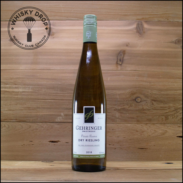 Gehringer Brothers Private Reserve Dry Riesling - Whisky Drop