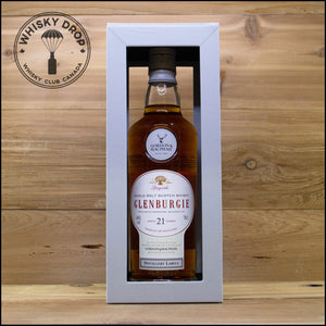G&M Distillery Label Glenburgie 21 Year - Whisky Drop