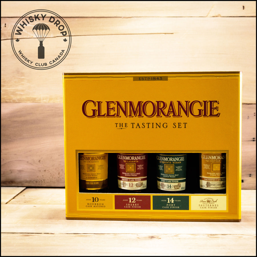 Glenmorangie The Tasting Set: The Original, Lasanta, Nectar D’or, Quinta Ruban - Whisky Drop