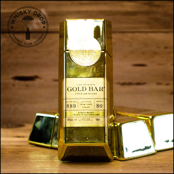 Gold Bar American Whiskey 50ML - Whisky Drop
